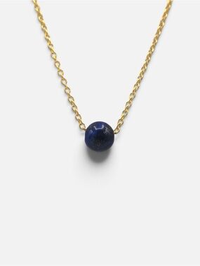 LAPIS LAZULI UNA NECKLACE (GOLD)